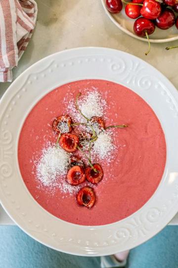 strawberry soup